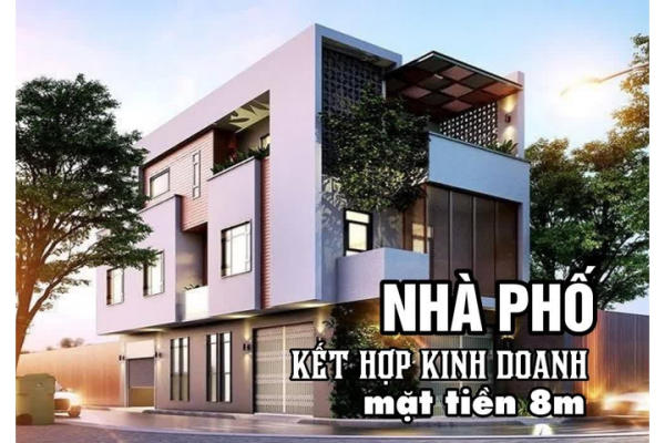 Nhà phố kết hợp kinh doanh đẹp